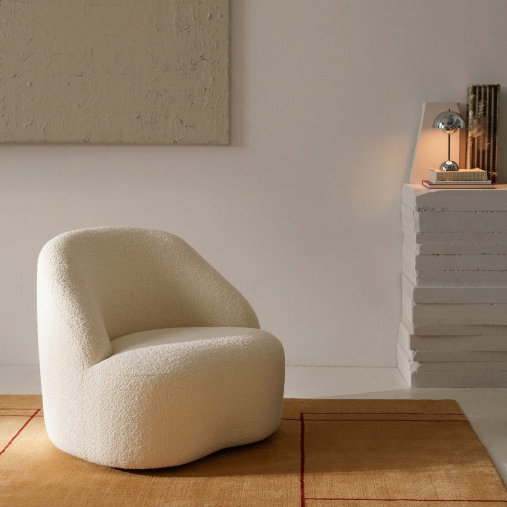 Fauteuil lounge Margas | &Tradition – photo 2