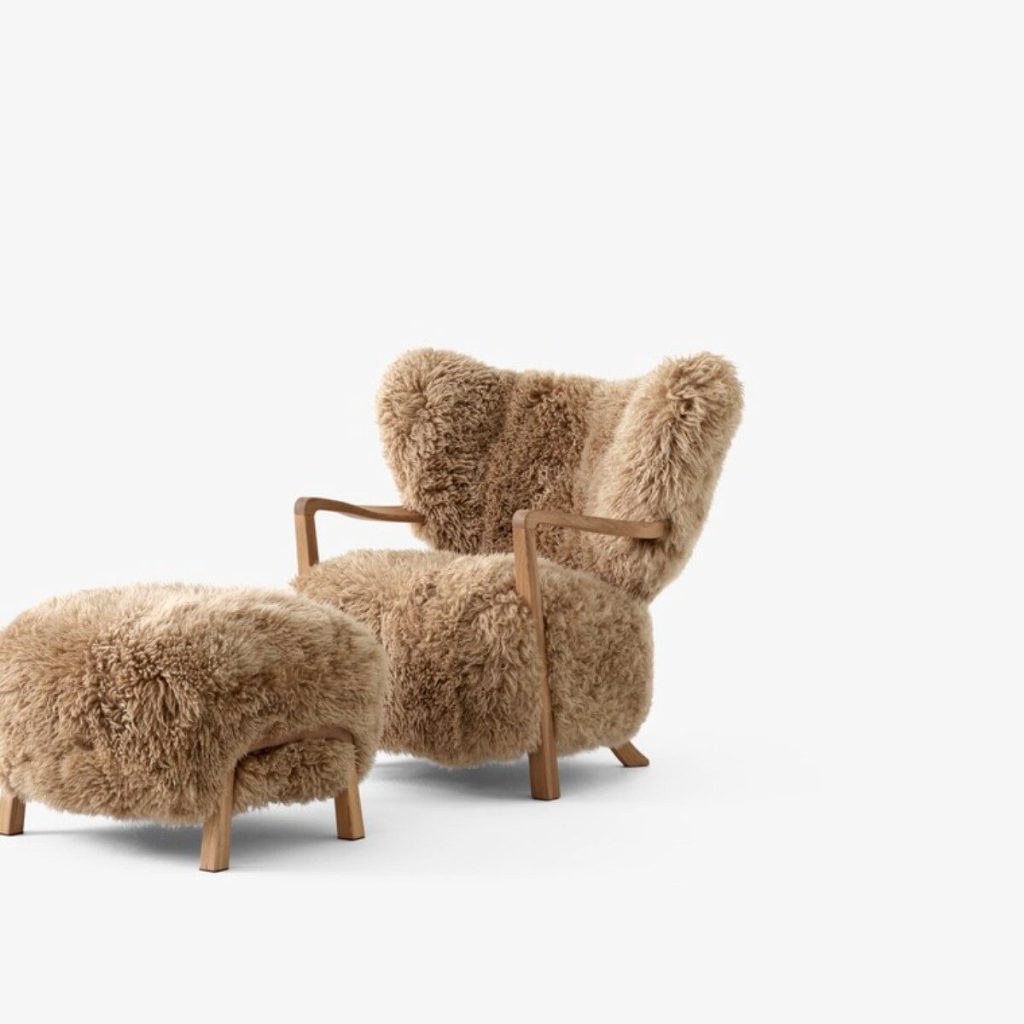 Fauteuil lounge Wulff | &Tradition – photo 2